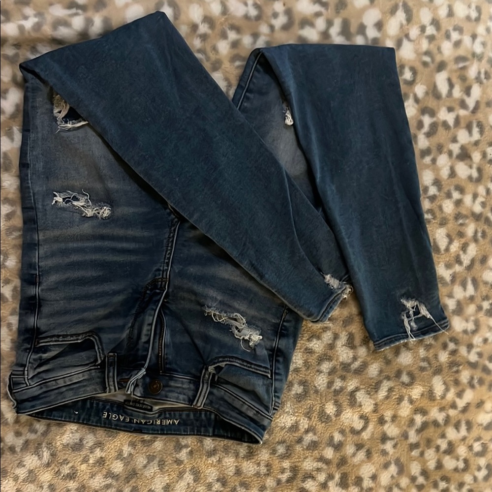 American Eagle Outfitters Women's Blue Jeans